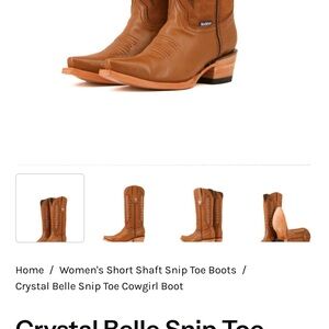 Brown Western Leather Boots